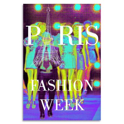 "Fashion Week" Acrylglasbild - 60x90cm