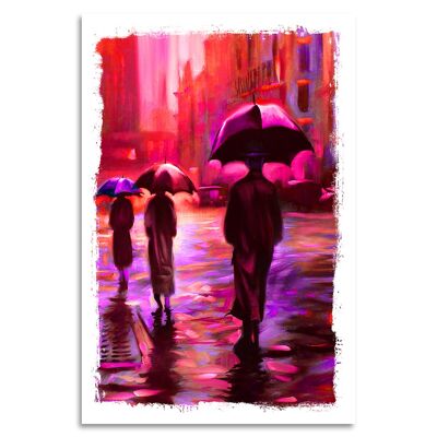 "Rainy Tuesday" Acrylglasbild - 80x120cm
