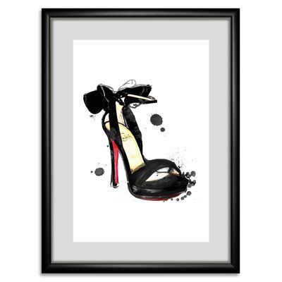 'Cha Cha Heels'' Rahmenbild - 40x50cm