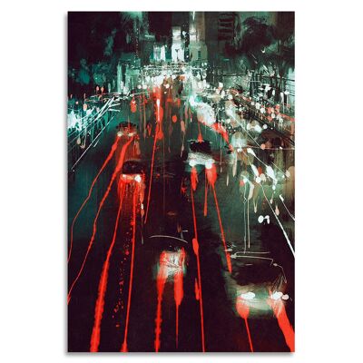 "Bloody Cars" Acrylglasbild - 80x120cm