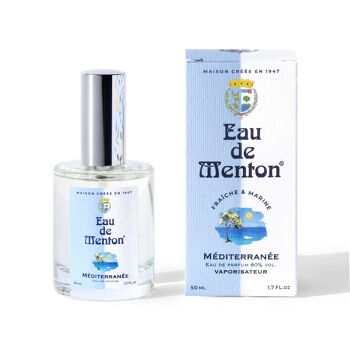 Eau de Menton Méditerranée (Embruns salés et agrumes) - 50ml 1