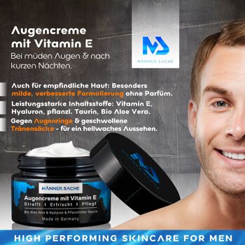 Lot d'essais pour hommes : 18 crèmes (6x crème hydratante / crème après-rasage + 6x crème anti-âge + 6 crème contour des yeux) 8