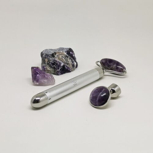 Amethyst 2-1 Facial Electric Roller | Calming & Purifying
