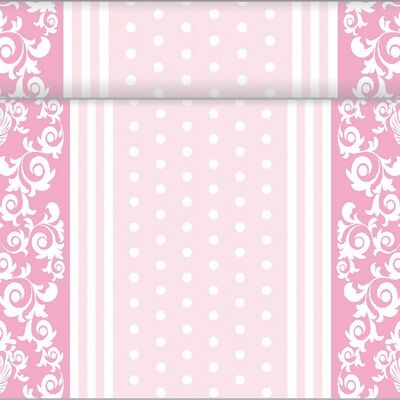 Tischläufer Bine in Rosa aus Linclass® Airlaid 40 cm x 4,80 m, 1 Stück