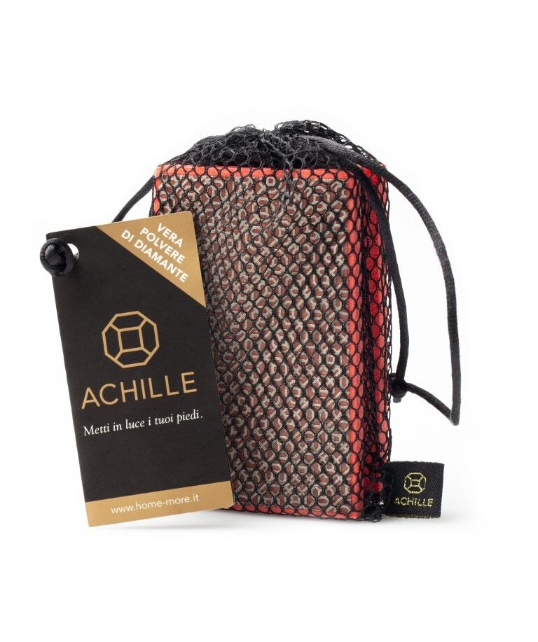 ACHILLE Tampone per asportazione di callosità dei piedi - Colore Rosso per Asportazione Leggera