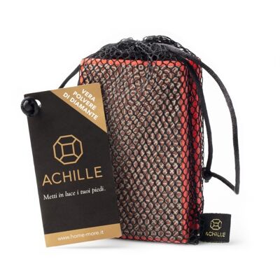ACHILLE Pad for the removal of calluses of the feet - Red Color for Light Removal