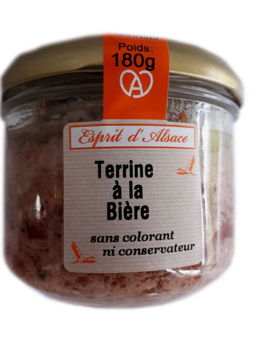 Terrine de porc à la bière