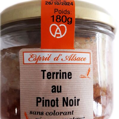 Pork terrine with Pinot Noir