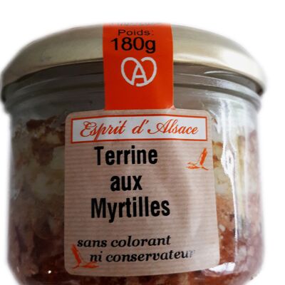 Terrine de porc aux myrtilles