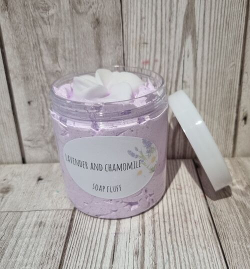 Lavender and Chamomile Soap Fluff
