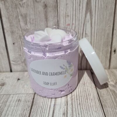 Lavender and Chamomile Soap Fluff