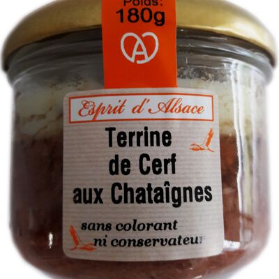 Terrine de cerf aux Chataignes