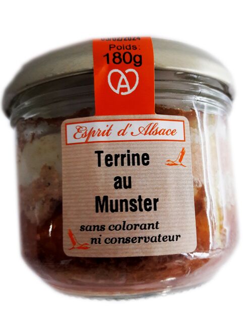 Terrine de porc au Munster