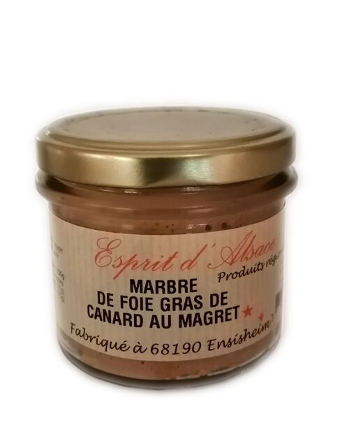 Marbré de foie gras et magret de canard