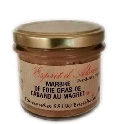 Foie gras marmorizzato e petto d'anatra