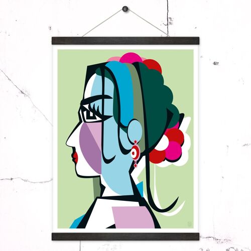 Poster + Posterleisten "Frida"