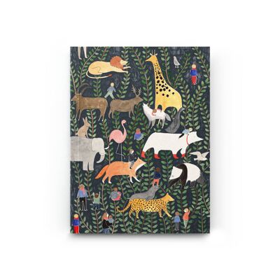Cuaderno de bolsillo de la selva