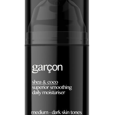 Garçon Mens Daily Moisturiser - Medium - dark skin tones