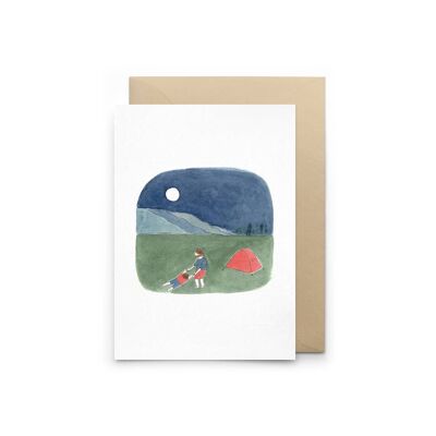 Wild Camping Card