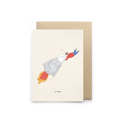 Carte Je t'aime