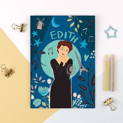 Cuaderno A5 - Edith Piaf