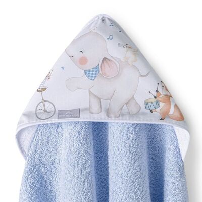 SERVIETTE DE BAIN - 1X1 MT. MOD. MUSIQUE ET AMIS -