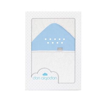 SERVIETTE DE BAIN - 100X100 - 400 G/M2 COTON ÉPONGE - MOD. ZOE- 1