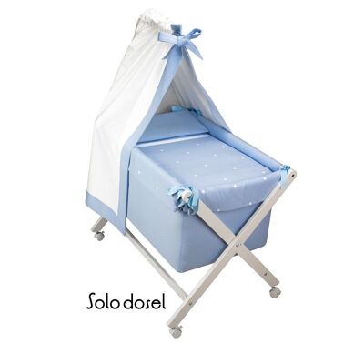 CANOPY FOR WOODEN CRIB - COTTON - MOD. ENZO-