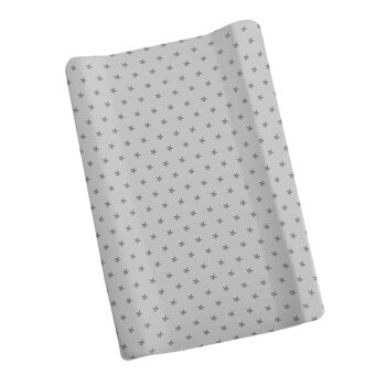 HOUSSE POUR MATELAS A LANGER - JERSEY - MOD. JE T'AIME- 2