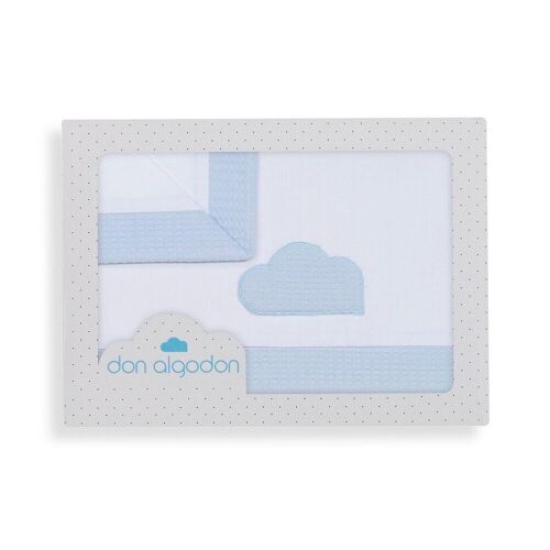 3 PCS BEDDING  - MOD. CLOUD-