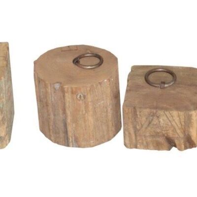 Cale-porte en bois - Inde - Matériau de construction - 3,5 kg
