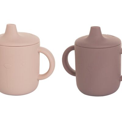 Juego de Vasos Sippy de Silicona Lili