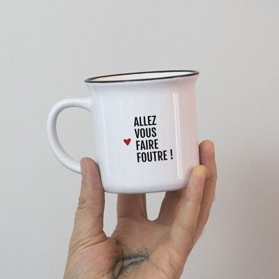 Taza Vete a la mierda / Vuelta al cole