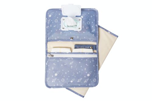 Diaper bag and changing mat COSMIC