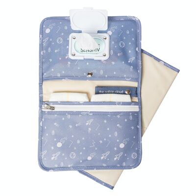 Diaper bag and changing mat COSMIC