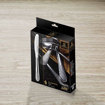 Table Knife Set of 6 in Gift Box WL‑999200/6C