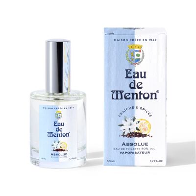 Eau de Menton Absolue (Citrus, Spices and White Flowers) - 50ml