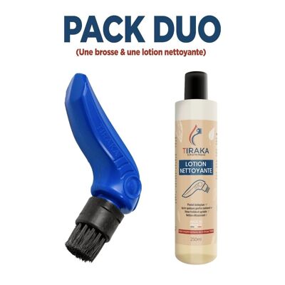 My TIRAKA Duo Pack (pennello + lozione detergente)