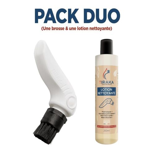 Pack Duo (Brosse + Lotion nettoyante)