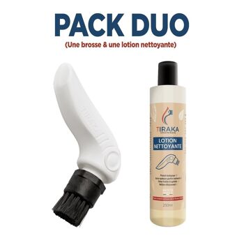 Pack Duo (Brosse + Lotion nettoyante) 1