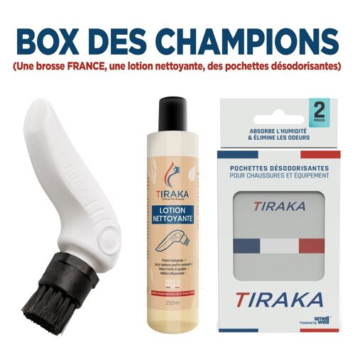 Box des Champions My TIRAKA - Blanc - Bleu-Blanc-Rouge
