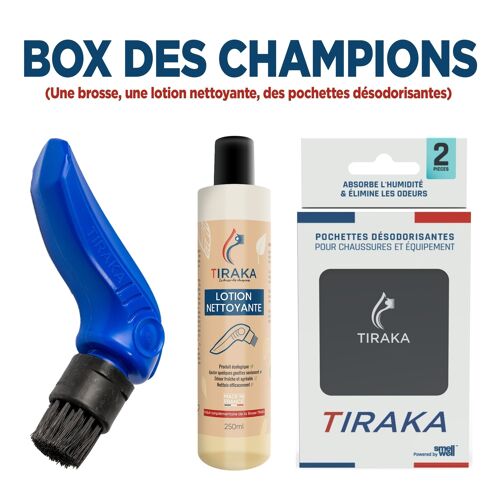 Box des Champions My TIRAKA - Bleu - Noir