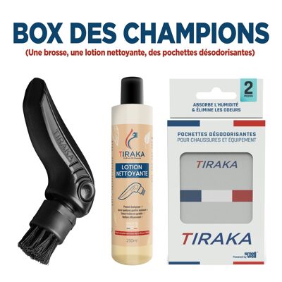 Box des Champions My TIRAKA - Noir - Bleu-Blanc-Rouge
