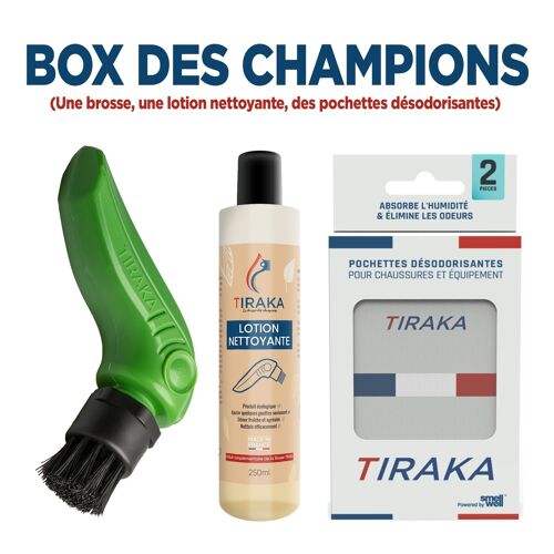 Box des Champions My TIRAKA - Vert - Bleu-Blanc-Rouge