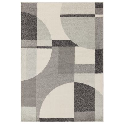 Alfombra Muse Gris Art Déco MU20 160x230cm