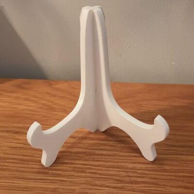 5mm White Acrylic Plate Stand