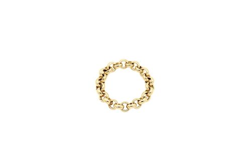 Rolo Ring Gold - L / 16, Gold