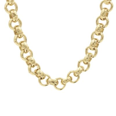 Bling Necklace Gold - 43cm, Gold