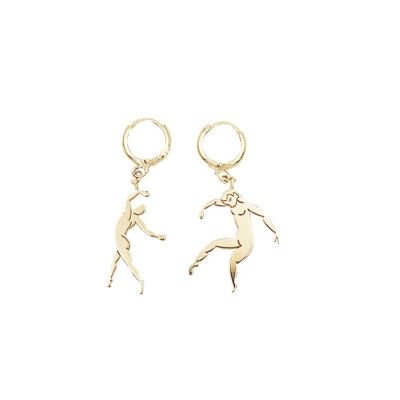 Boucles d'oreilles Hope Argent - Doré