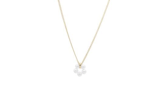 Bloom Necklace White